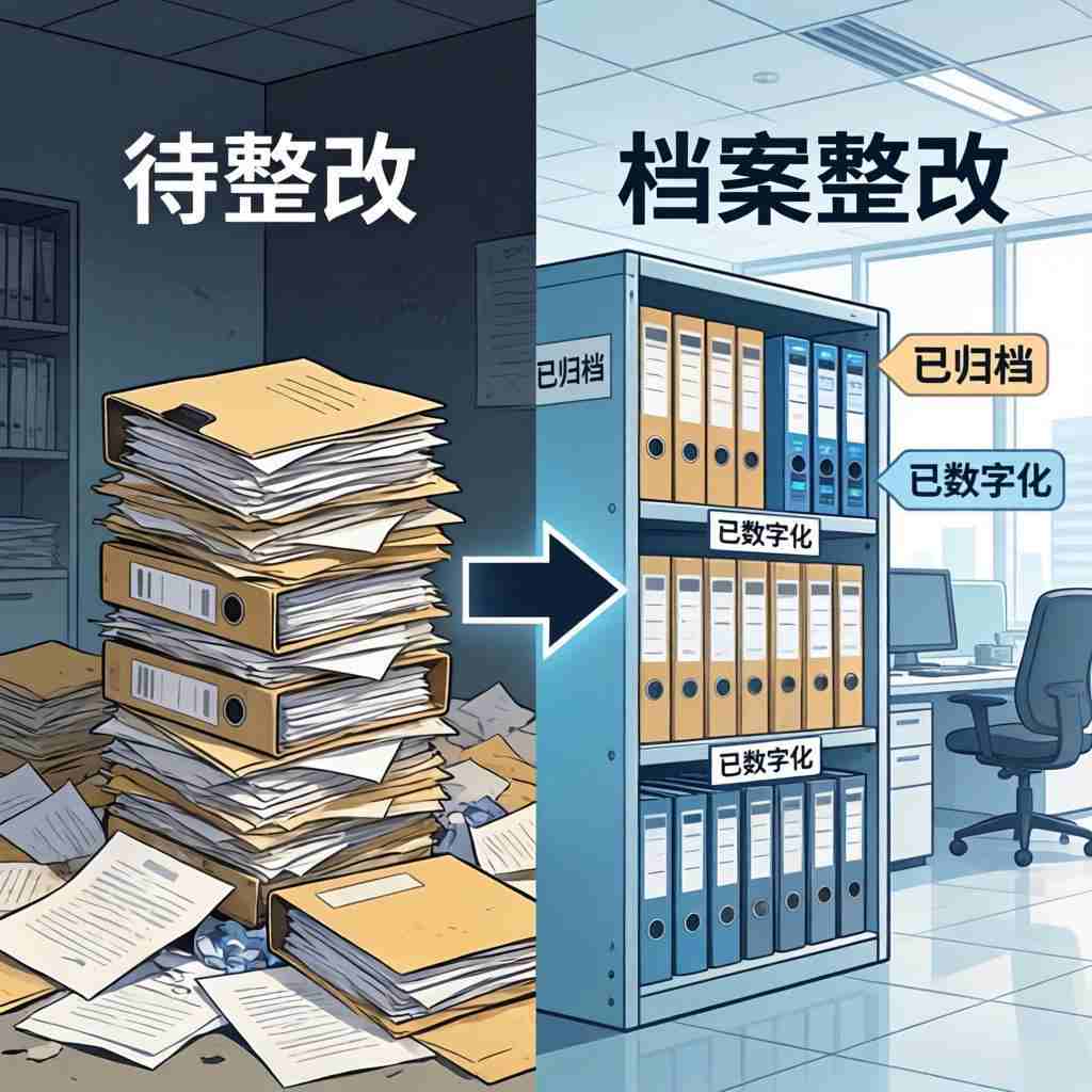 企业档案整改不知从哪下手？先理清这三步