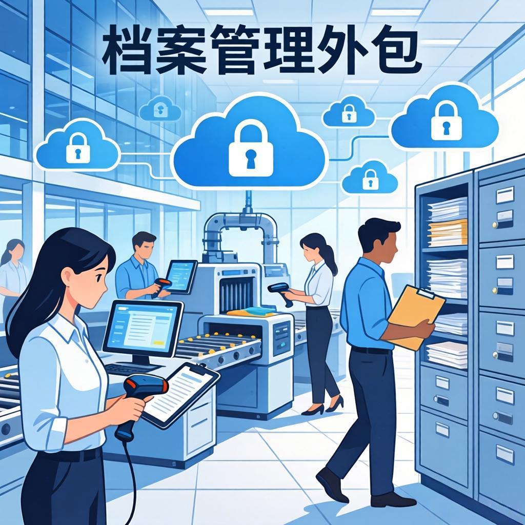 企业档案管理外包,专业人才驻场到底能解决什么实际问题?