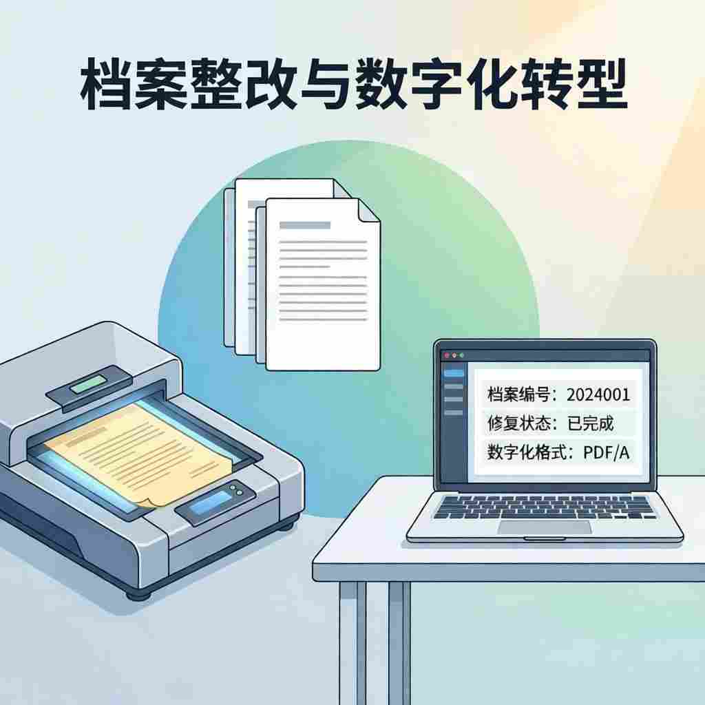 中小企业档案整改怎么做？