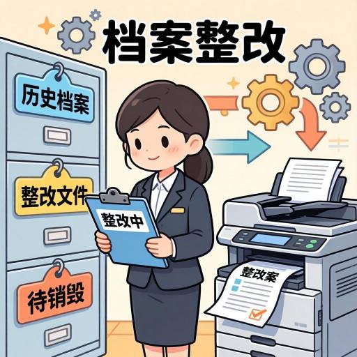 企业档案整改别瞎忙活：这4个“坑”和3条“线”先搞清楚
