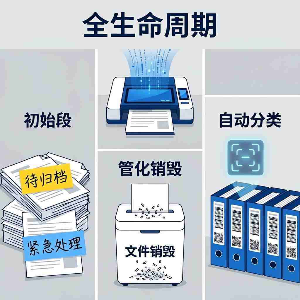 企业档案管理全生命周期：从产生到销毁，每一步都重要
