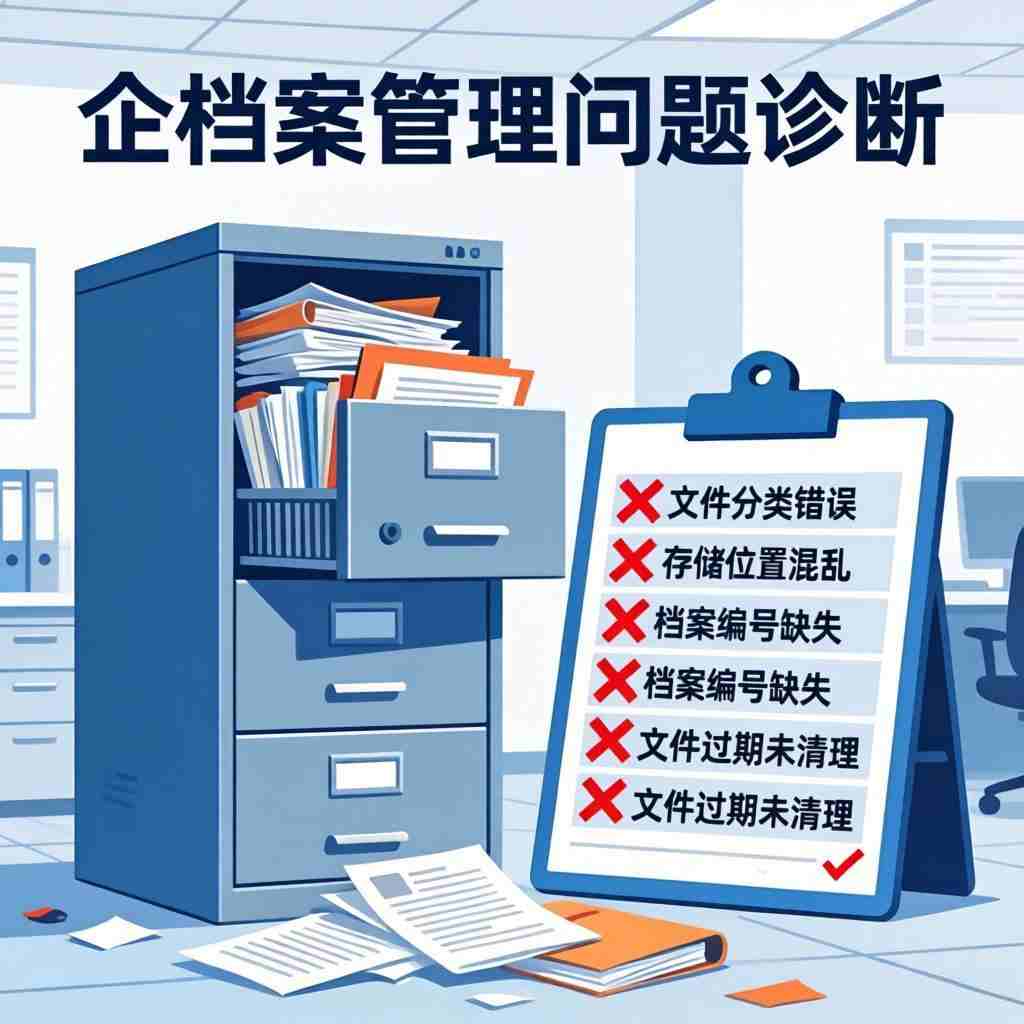 档案诊断:企业档案管理的一剂“对症良药”
