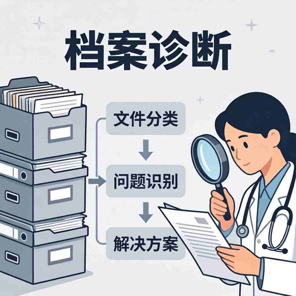 企业档案管理有没有“病”?一份可落地的档案诊断操作指南