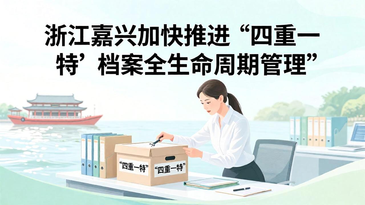 浙江嘉兴加快推进“四重一特”档案全生命周期管理