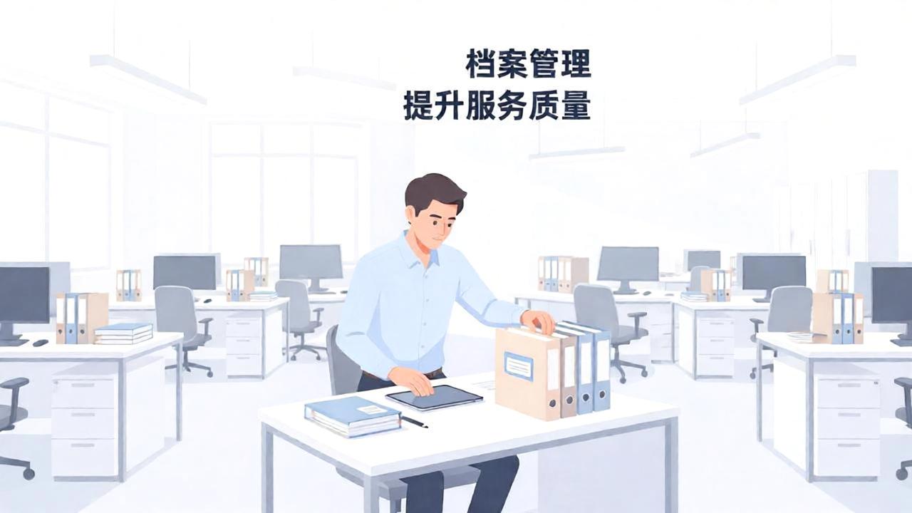 企业档案管理如何筑牢服务质量的基石