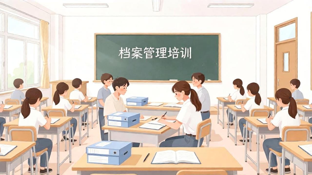 企业档案管理培训该抓哪几个关键点?