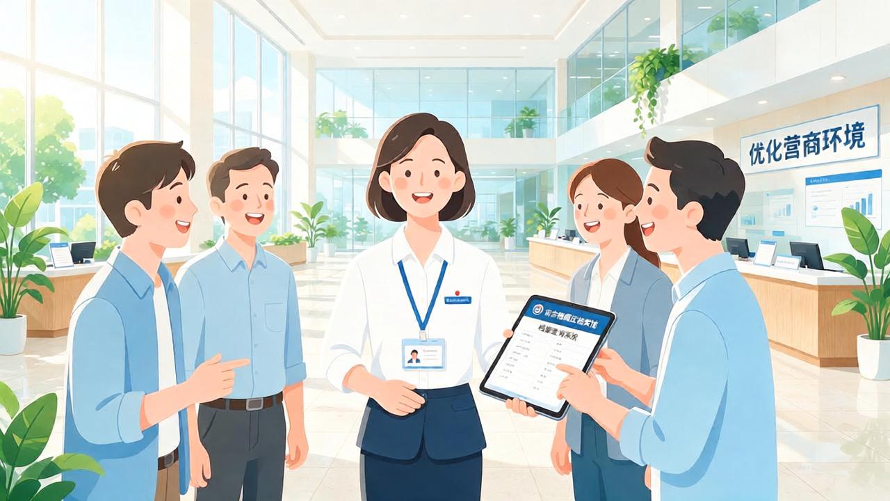 江苏南京栖霞区档案服务助力优化营商环境