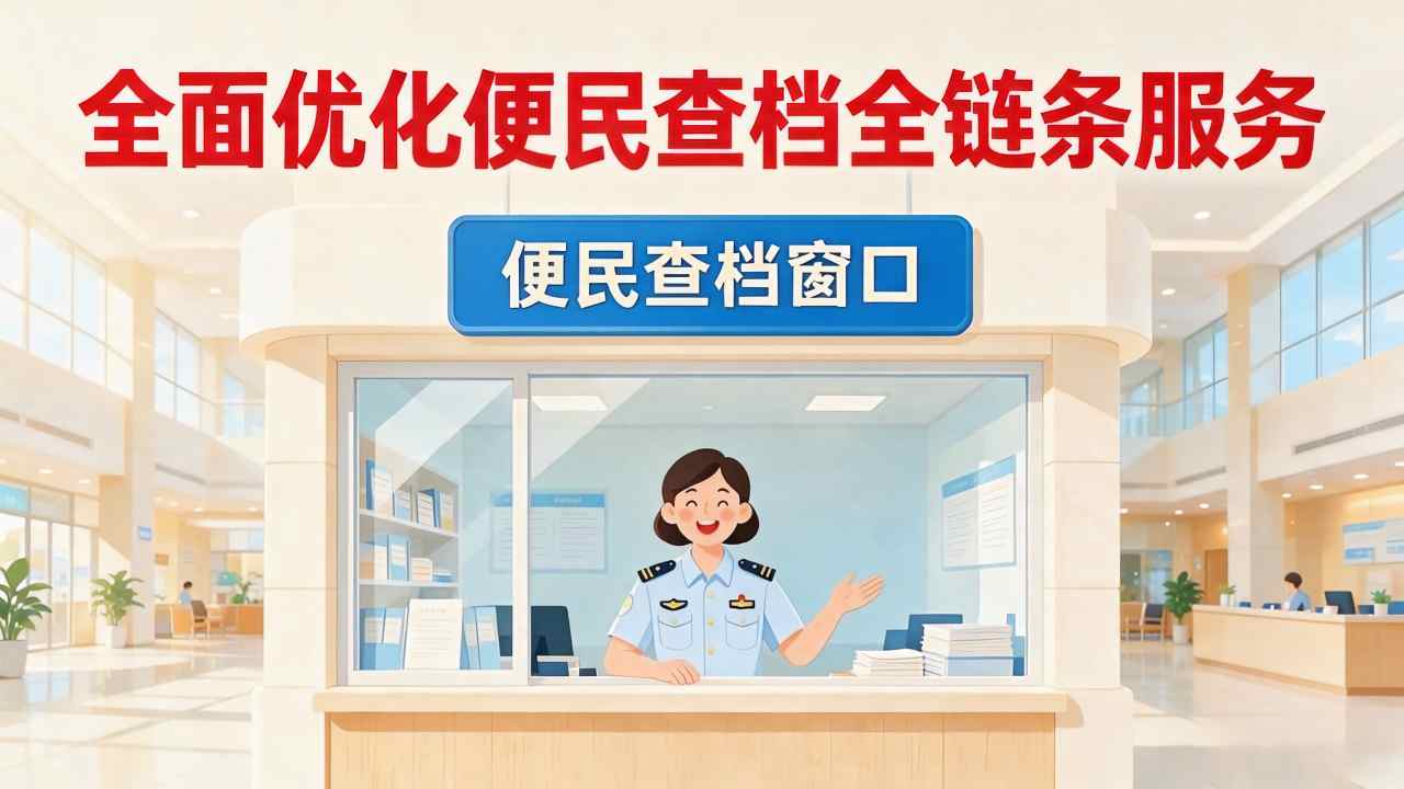新疆拜城全面优化便民查档全链条服务