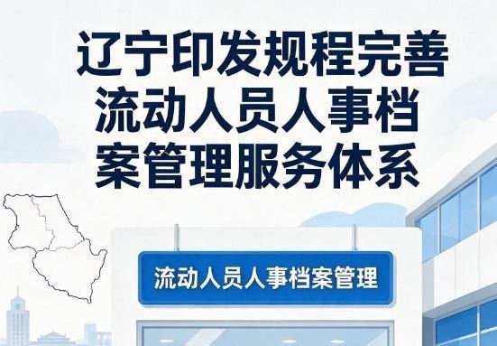 辽宁印发规程完善流动人员人事档案管理服务体系