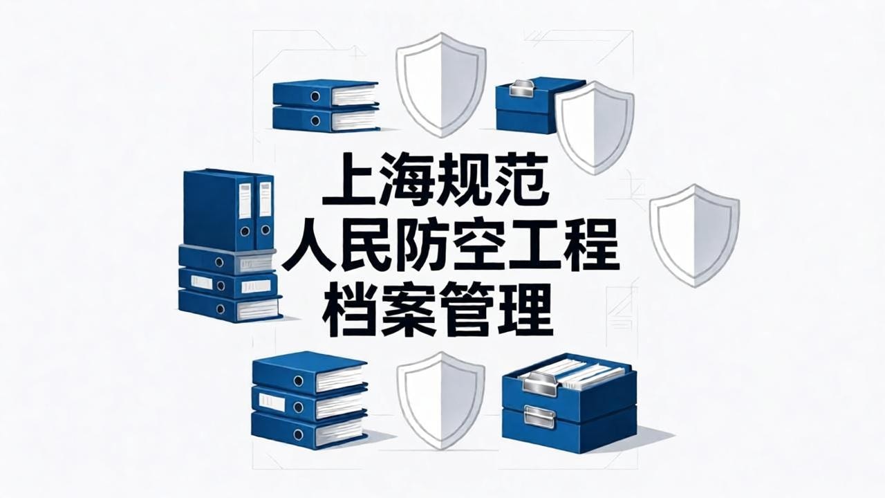 上海规范人民防空工程档案管理